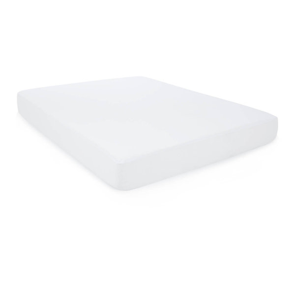 Alwyn Home Jersey Waterproof Fitted Mattress Protector & Reviews Wayfair